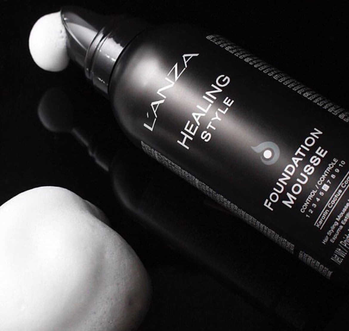 Мус-основа для укладання LʼANZA Healing Style Foundation Mousse, 150 ml - 2